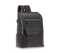 The Bridge Alberto Leder-Rucksack 1 ZIP Schwarz