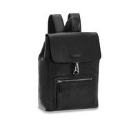 The Bridge Alberto Leder-Rucksack Schwarz/Ruthenium