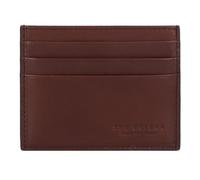 The Bridge ALBERTO Visitenkartenetui Leder 10 cm marrone-palladio nickel (TAS026724) braun