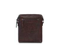 The Bridge Alberto Wild Leder-Schultertasche -0531137U Kastanie/Ruthenium