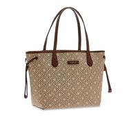 The Bridge Anna Leder-Shopper 32cm Sand/Gold