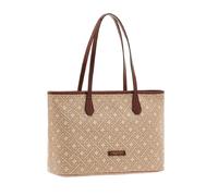 The Bridge Anna Leder-Shopper 38cm Sand/Gold