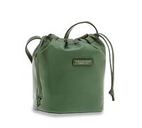 The Bridge Aurora Leder-Beuteltasche 23cm Salbei /Gold