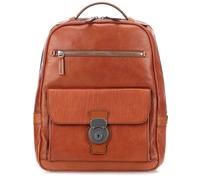 The Bridge Capalbio Laptop Rucksack Cognac