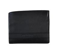 The Bridge Cesare Geldbörse 411515D9 mit Geldbörse Herren Leder, Schwarz , Einheitsgröße für alle, Klassisch