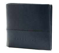 THE BRIDGE Damiano Credit Card Case Oltremare / Rutenio Scuro