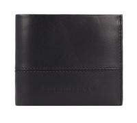 The Bridge Kreditkartenetui Damiano Leder 11 cm mit Kreditkartenfächern Nero Rutenio Scuro