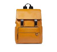 The Bridge Damiano Leder-Rucksack mit Klappe 063423EX Curry/Dark Ruthenium