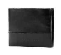 THE BRIDGE Damiano Man Wallet Nero Rutenio Scuro