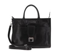 THE BRIDGE Dante 2 Handle Briefcase Nero / Palladio o Nickel