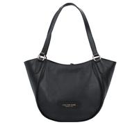 The Bridge Domitilla Schultertasche Leder 39 cm nero abb. oro