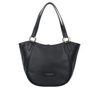 The Bridge Domitilla Shopper Tasche Leder 28 cm nero abb. oro