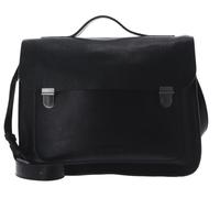 THE BRIDGE Ettore Briefcase Nero Rutenio Scuro