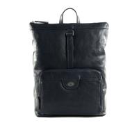 THE BRIDGE Fabio Backpack Blu Navy Rutenio Scuro Opaco