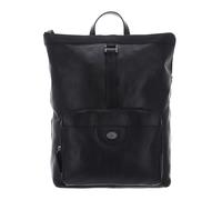 THE BRIDGE Fabio Backpack Nero Rutenio Scuro