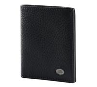 THE BRIDGE Fabio Credit Card Case Blu Navy Rutenio Scuro Opaco