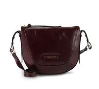 The Bridge Fedora Umhängetasche Leder 27 cm rot