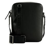 THE BRIDGE Giacomo Crossbody Bag M Nero Rutenio Scuro