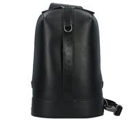 THE BRIDGE Giacomo Sling Bag Nero Rutenio Scuro