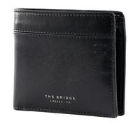 THE BRIDGE Giulio Man Wallet Nero Rutenio Scuro