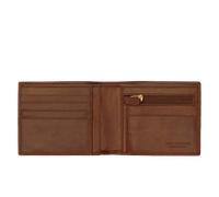 The Bridge Herrenportemonnaie mit Geldbörse mit Reißverschluss braun - Farb-Varianten: Braun