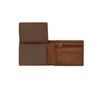 The Bridge Herrenportemonnaie mit Geldbörse mit Reißverschluss und Dokumentenhalter braun - Farb-Varianten: Braun