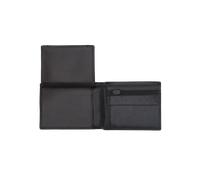 The Bridge Herrenportemonnaie mit Geldbörse mit Reißverschluss und Dokumentenhalter schwarz - Farb-Varianten: Schwarz