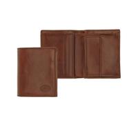 The Bridge Kleine Herrengeldbörse mit Münzfach und Dokumentenklappe - Farb-Varianten: Braun