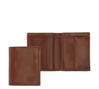 The Bridge Kleine Herrengeldbörse mit Münzfach und Dokumentenklappe - Farb-Varianten: Braun