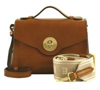 THE BRIDGE Irene Crossbody Bag XS Cognac