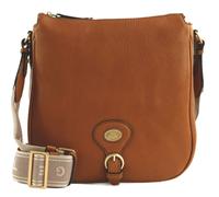 THE BRIDGE Isadora Crossbody Bag Cognac / Oro
