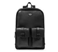 The Bridge Isaia Daypack Leder 11 cm Laptopfach schwarz