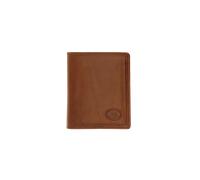 The Bridge Kleine Herrengeldbörse mit Münzfach und Dokumentenklappe - Farb-Varianten: Braun