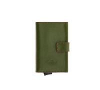 The Bridge kleines Portemonnaie mit einfachem Kreditkartenauszug, grün - Farb-Varianten: Grün