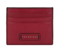 The Bridge Leda Kreditkartenetui RFID Schutz Leder 10 cm rosso