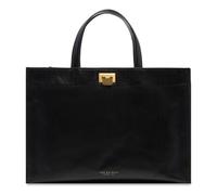 The Bridge Leila Handtasche schwarz, fein genarbtes Leder, Damen