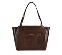The Bridge Lucrezia Schultertasche Leder 31 cm braun