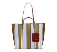 THE BRIDGE Luna Beach Bag Riga Multicolor / Marrone