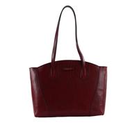 THE BRIDGE Magda Shopping Bag Wine Red / Oro