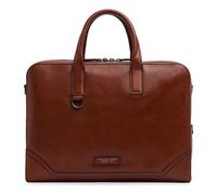 The Bridge Matteo Aktentasche Leder 38 cm Laptopfach rot