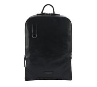 THE BRIDGE Matteo Backpack 2 Zip Nero / Rutenio Scuro