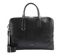 THE BRIDGE Matteo Briefcase Nero / Rutenio Scuro