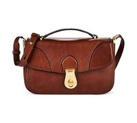 The Bridge Mia Handtasche Leder 28 cm braun