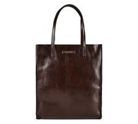 The Bridge Mirra Schultertasche Leder 32 cm Laptopfach braun