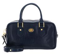 THE BRIDGE Stodo Boston Bag XS Oltremare / Oro