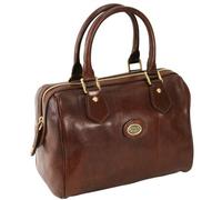 The Bridge Story Donna Barrel Bag Handtasche Leder 25 cm braun
