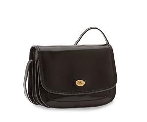 The Bridge Story Donna Schultertasche 24cm Schwarz/Gold