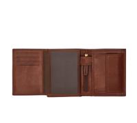 The Bridge Story Uomo - Herrengeldbörse 3cc Leder 12.5 cm (marrone)