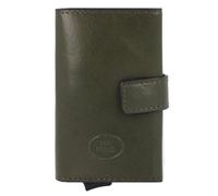 The Bridge Story Uomo Visitenkartenetui Leder 6,5 cm grün