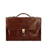THE BRIDGE Vespucci Briefcase Marrone